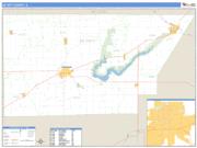 De Witt County, IL <br /> Wall Map <br /> Zip Code <br /> Basic Style 2025 Map