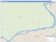 Hardin County, IL <br /> Wall Map <br /> Zip Code <br /> Basic Style 2025 Map