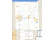 La Salle County, IL <br /> Wall Map <br /> Zip Code <br /> Basic Style 2025 Map