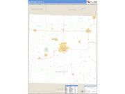 McDonough County, IL <br /> Wall Map <br /> Zip Code <br /> Basic Style 2025 Map