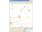 Marion County, IL <br /> Wall Map <br /> Zip Code <br /> Basic Style 2025 Map