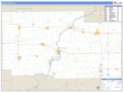 Ogle County, IL <br /> Wall Map <br /> Zip Code <br /> Basic Style 2025 Map
