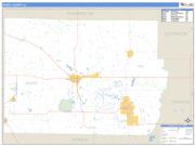 Perry County, IL <br /> Wall Map <br /> Zip Code <br /> Basic Style 2025 Map