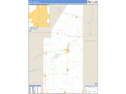 Piatt County, IL <br /> Wall Map <br /> Zip Code <br /> Basic Style 2025 Map
