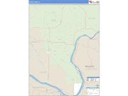 Pope County, IL <br /> Wall Map <br /> Zip Code <br /> Basic Style 2025 Map