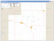 Stark County, IL <br /> Wall Map <br /> Zip Code <br /> Basic Style 2025 Map