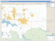 Williamson County, IL <br /> Wall Map <br /> Zip Code <br /> Basic Style 2025 Map