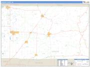 Greene County, IN <br /> Wall Map <br /> Zip Code <br /> Basic Style 2025 Map