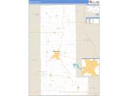 Miami County, IN <br /> Wall Map <br /> Zip Code <br /> Basic Style 2025 Map