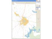 Monroe County, IN <br /> Wall Map <br /> Zip Code <br /> Basic Style 2025 Map