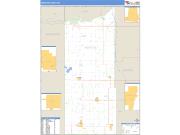 Newton County, IN <br /> Wall Map <br /> Zip Code <br /> Basic Style 2025 Map
