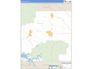 Orange County, IN <br /> Wall Map <br /> Zip Code <br /> Basic Style 2025 Map