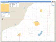 Starke County, IN <br /> Wall Map <br /> Zip Code <br /> Basic Style 2025 Map