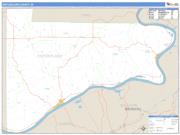Switzerland County, IN <br /> Wall Map <br /> Zip Code <br /> Basic Style 2025 Map