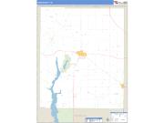 Union County, IN <br /> Wall Map <br /> Zip Code <br /> Basic Style 2025 Map