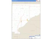 Warren County, IN <br /> Wall Map <br /> Zip Code <br /> Basic Style 2025 Map