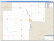 White County, IN <br /> Wall Map <br /> Zip Code <br /> Basic Style 2025 Map