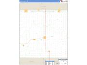 Adair County, IA <br /> Wall Map <br /> Zip Code <br /> Basic Style 2025 Map
