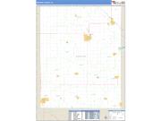 Benton County, IA <br /> Wall Map <br /> Zip Code <br /> Basic Style 2025 Map