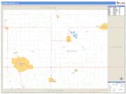Bremer County, IA <br /> Wall Map <br /> Zip Code <br /> Basic Style 2025 Map