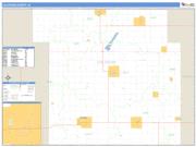 Calhoun County, IA <br /> Wall Map <br /> Zip Code <br /> Basic Style 2025 Map