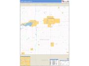 Cerro Gordo County, IA <br /> Wall Map <br /> Zip Code <br /> Basic Style 2025 Map