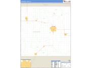 Cherokee County, IA <br /> Wall Map <br /> Zip Code <br /> Basic Style 2025 Map