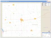 Chickasaw County, IA <br /> Wall Map <br /> Zip Code <br /> Basic Style 2025 Map
