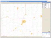 Crawford County, IA <br /> Wall Map <br /> Zip Code <br /> Basic Style 2025 Map