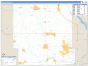 Dallas County, IA <br /> Wall Map <br /> Zip Code <br /> Basic Style 2025 Map