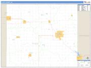 Floyd County, IA <br /> Wall Map <br /> Zip Code <br /> Basic Style 2025 Map