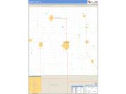 Greene County, IA <br /> Wall Map <br /> Zip Code <br /> Basic Style 2025 Map