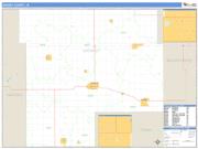 Grundy County, IA <br /> Wall Map <br /> Zip Code <br /> Basic Style 2025 Map