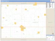 Humboldt County, IA <br /> Wall Map <br /> Zip Code <br /> Basic Style 2025 Map