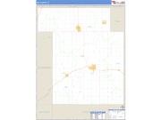 Ida County, IA <br /> Wall Map <br /> Zip Code <br /> Basic Style 2025 Map