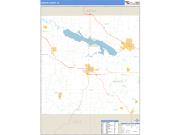 Marion County, IA <br /> Wall Map <br /> Zip Code <br /> Basic Style 2025 Map