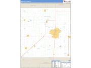 Marshall County, IA <br /> Wall Map <br /> Zip Code <br /> Basic Style 2025 Map