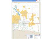 Polk County, IA <br /> Wall Map <br /> Zip Code <br /> Basic Style 2025 Map