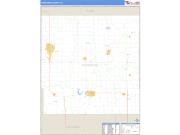 Poweshiek County, IA <br /> Wall Map <br /> Zip Code <br /> Basic Style 2025 Map