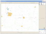 Union County, IA <br /> Wall Map <br /> Zip Code <br /> Basic Style 2025 Map