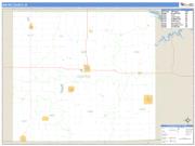 Wayne County, IA <br /> Wall Map <br /> Zip Code <br /> Basic Style 2025 Map