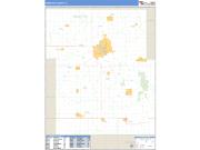 Webster County, IA <br /> Wall Map <br /> Zip Code <br /> Basic Style 2025 Map