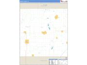 Wright County, IA <br /> Wall Map <br /> Zip Code <br /> Basic Style 2025 Map