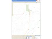 Chase County, KS <br /> Wall Map <br /> Zip Code <br /> Basic Style 2025 Map