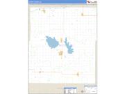Coffey County, KS <br /> Wall Map <br /> Zip Code <br /> Basic Style 2025 Map