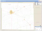 Ford County, KS <br /> Wall Map <br /> Zip Code <br /> Basic Style 2025 Map