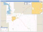 Geary County, KS <br /> Wall Map <br /> Zip Code <br /> Basic Style 2025 Map