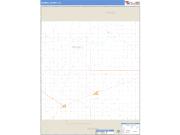 Haskell County, KS <br /> Wall Map <br /> Zip Code <br /> Basic Style 2025 Map