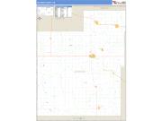 Jackson County, KS <br /> Wall Map <br /> Zip Code <br /> Basic Style 2025 Map