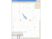 Marion County, KS <br /> Wall Map <br /> Zip Code <br /> Basic Style 2025 Map